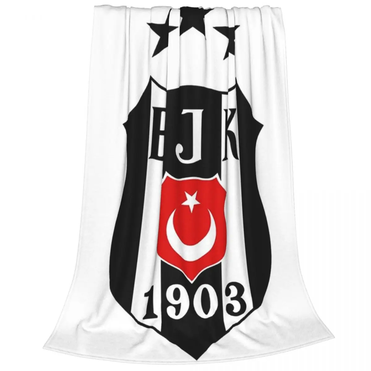 Besiktas Logo Blanket Fleece Multi-function Sofa Throw Blankets For Home Bedroom Office Throws Bedspread Quilt