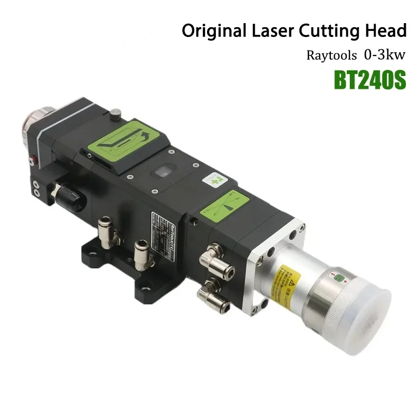 Raytools Fiber Laser Cutting Head BT240S 0-3KW CNC Laser Head for Metal Cutting Manual Focusing QBH Laser Cutting Machine