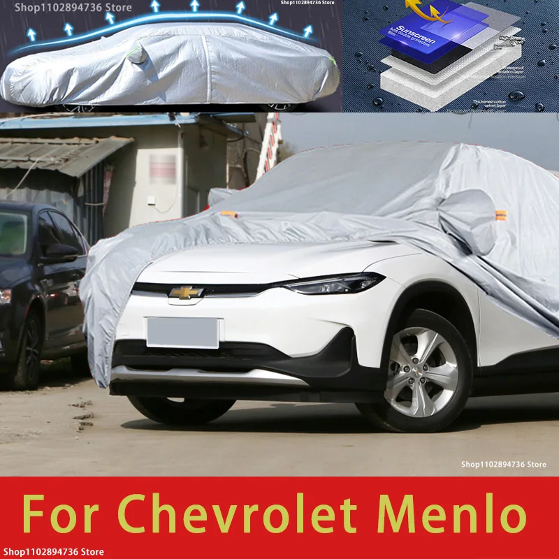 

For Chevrolet Menlo Car protective cover, sun protection, cooling protection, car clothing, car paint protection auto