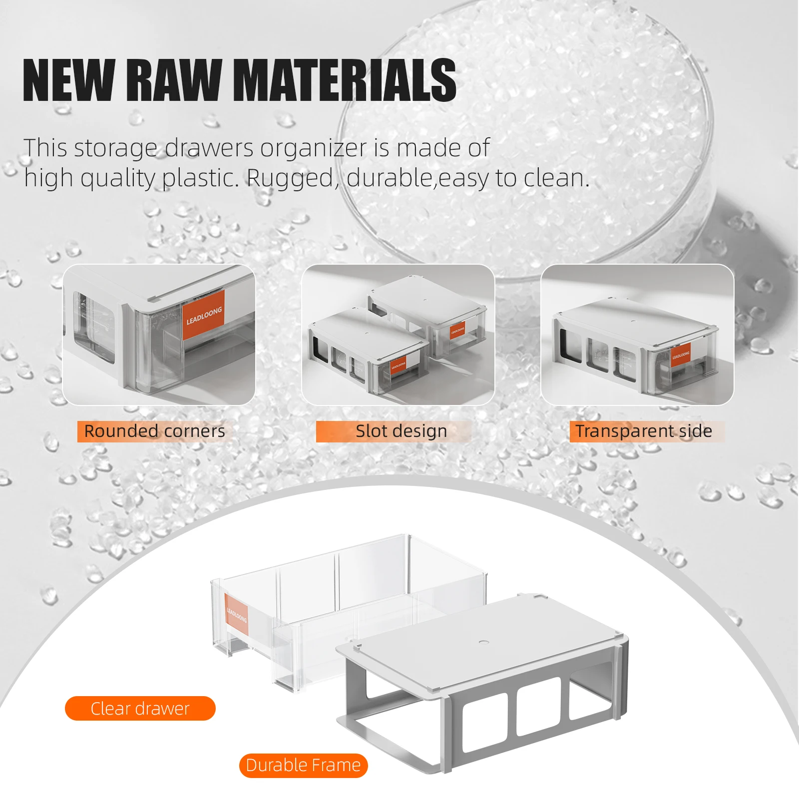 8/16pcs Plastic Mini Storage Box, Stackable Small Tool Storage Bin, Screw Parts Crafts Sewing Thread Jewelry Storage Organizer