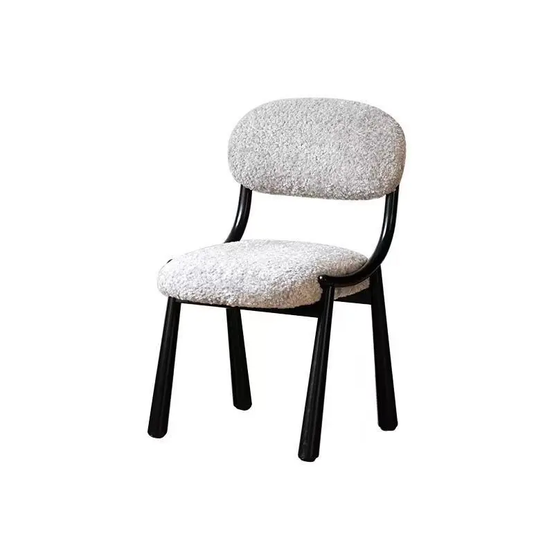 

&c Modern Luxury Velvet Waterproof Hotel Dining Chairs with Iron Frame for Living Rooms and Restaurants