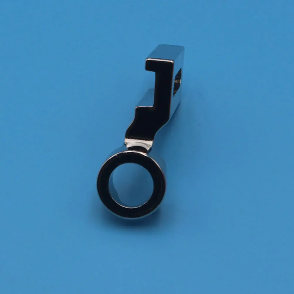 

Sewing Machine Presser Foot Stainless Steel Low Ruler Free Motion Darning Foot 1/4 Inch Wall Long Slot Adjustment For Brother