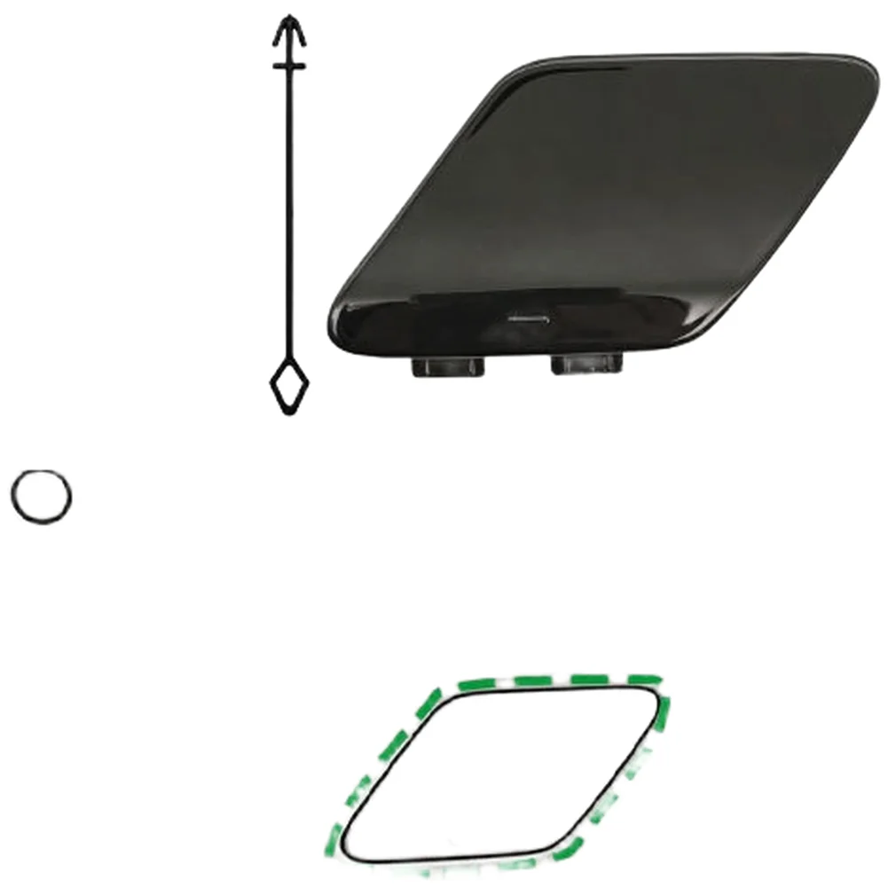For Rear Bumper Protection 11.1*6cm Rear Bumper Tow Hook Cover Towing Hook Cover Cap Precise Fitment Guarantee