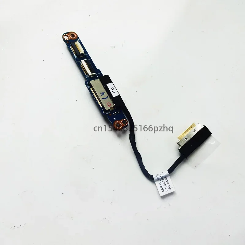 Used FOR DELL 15 17 R1 R2  R3 POWER BUTTON BOARD W CABLE LS-B753P 025TY 0025TY