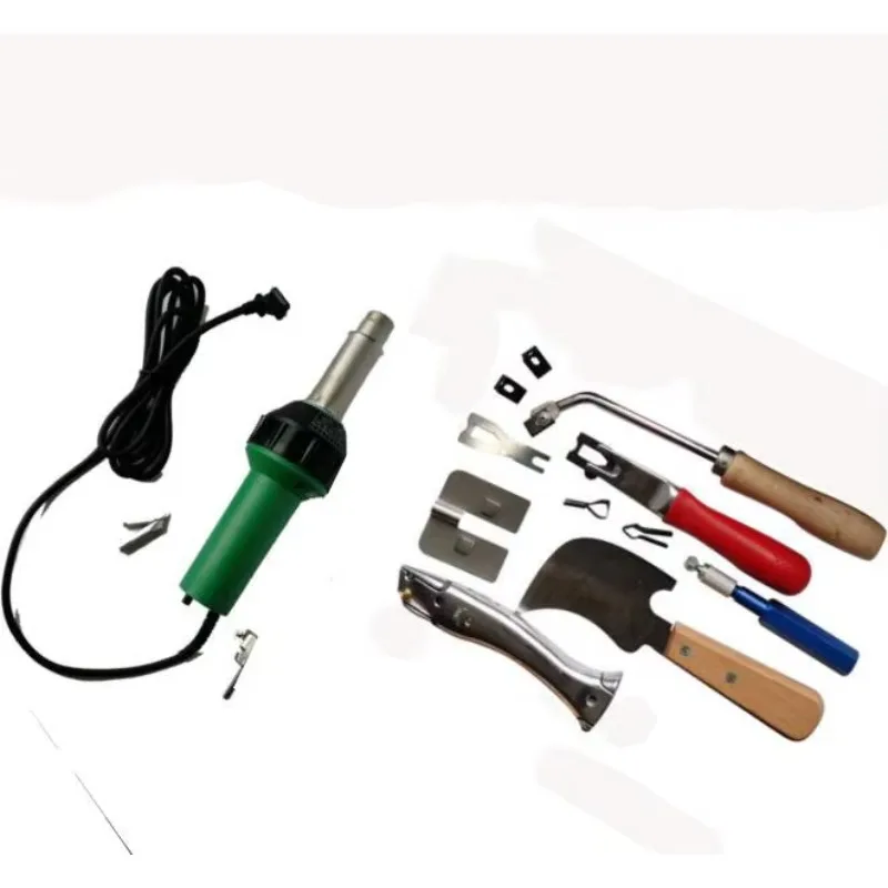 8e110V/230V 1600W Professional Linoleum or Vinyl Floor Hot Air Welding Kit With Plastic Heat  and Accessories  for PVC Floor