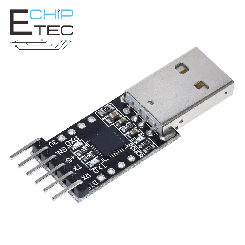 

Free shipping 1PCS CP2102 USB 2.0 to TTL UART Module 6Pin Serial Converter STC Replace FT232 Adapter Module 3.3V/5V Power