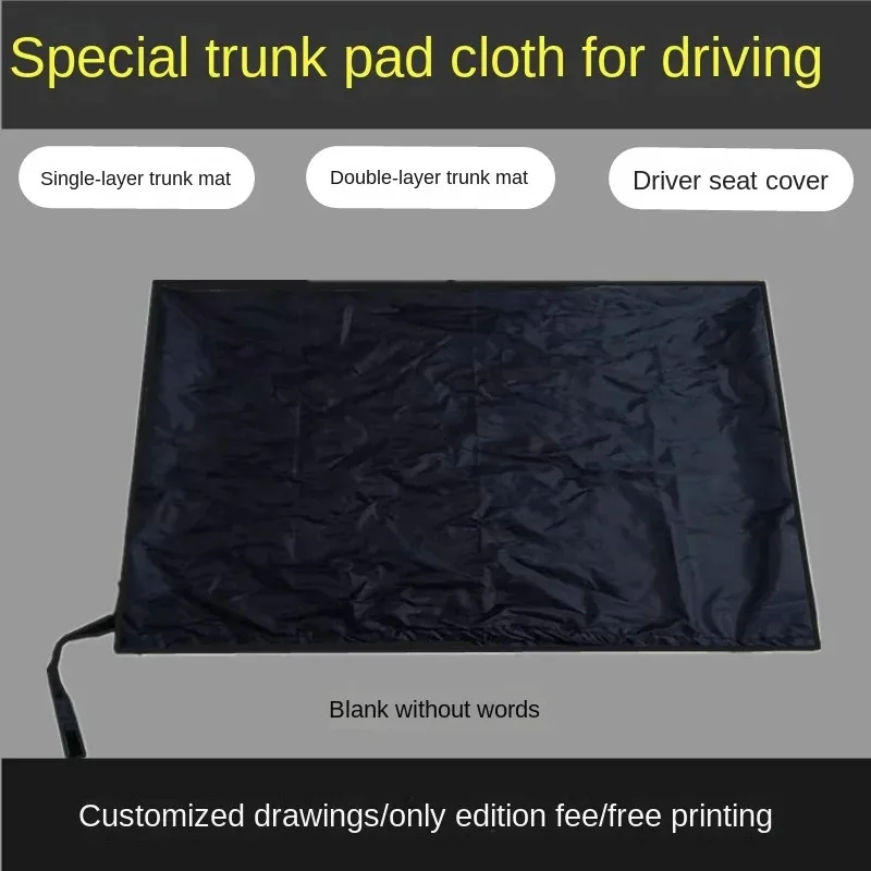 Car Trunk Mat Special Mat for Driver Anti-fouling Waterproof Luggage Trunk Mat for All Cars Driver Waterproof Mat