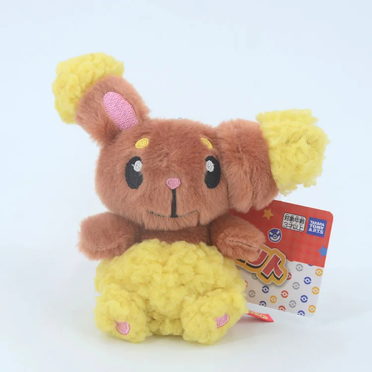 10 sztuk/partia Pokemon Torchic Squirtle pluszowa lalka 12cm wisiorek wypchany Bulbasaur brelok do kluczy z ozdobą pluszowy prezent zabawka