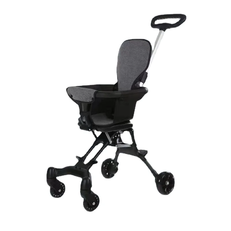 

Baby Stroller Portable Stroller Ultra-light Stroller Lightweight Folding Strollers Four-Wheel Trolley Infant Wagon