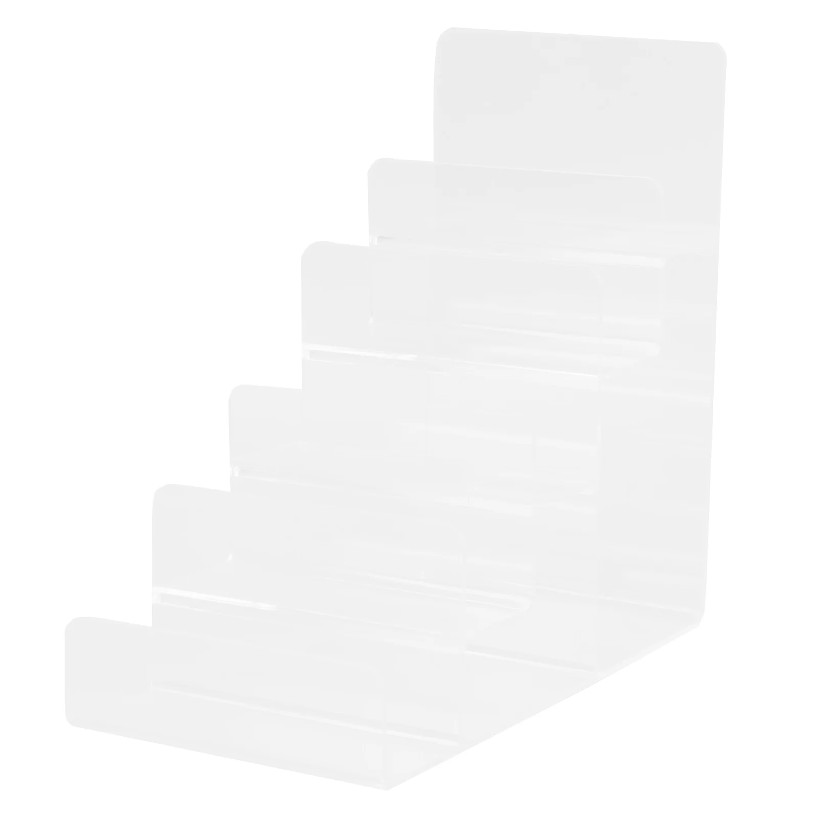 

Trapezoidal Wallet Holder Tabletop Storage Rack Countertop Display Handbag Stand Acrylic Thickened Versatile