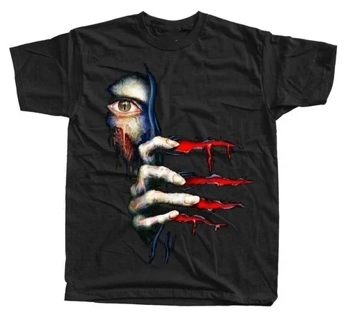 Resident Evil Horror Gaming Videospiel-Charakter Grafik T-Shirt Baumwolle Herren Damen Streetwear T-Shirt – Detail 4