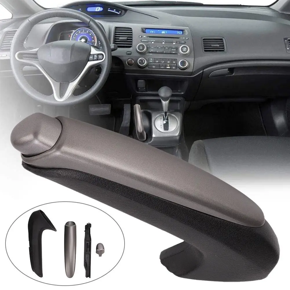 For Honda 2006-2011 Parking Handbrake Handle Cover Accessories Lever Protective Replacement Handbrake Car 47115-SNA-A J4Q3