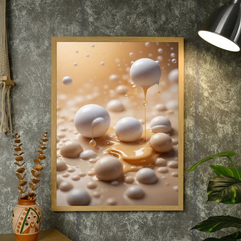 غير المؤطرة مجردة السائل الفن قماش يطبع الحديثة جدار ديكور السائل الرخام تأثير ديكور المنزل اللوحة كبيرة جدار الفن المعاصر #4