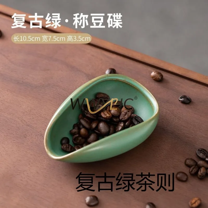 Suitable for White Porcelain Lotus Ceramic Tea Appreciation Spoon Art Tea Ceremony Accessories