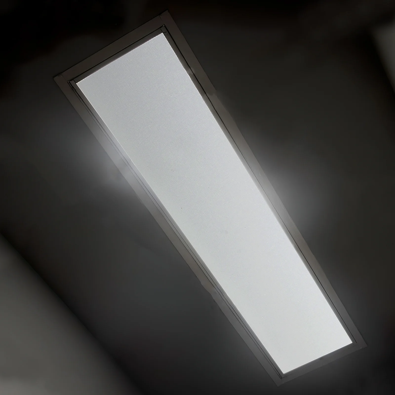 

100x20cm Diffuse Lamp Shade Ceiling Light Cover with Even Light Distribution Eye Protection Modern Design for Office Bedroom Use