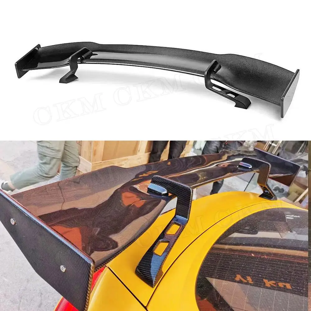 

Carbon Fiber Rear Trunk Boot Spoiler Lip Wings for Audi TT RS R8 A3 A4 A5 A6 A7 Car Accessories FRP Rear Spoiler