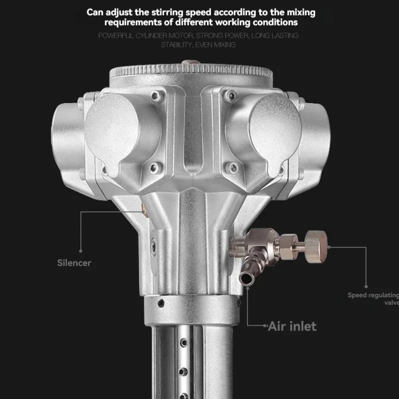 Пневматический миксер промышленный подъемник, промышленное жидкое покрытие, чернильный миксер, вертикальная Взрывозащищенная небольшая тонна, дисперсионная краска