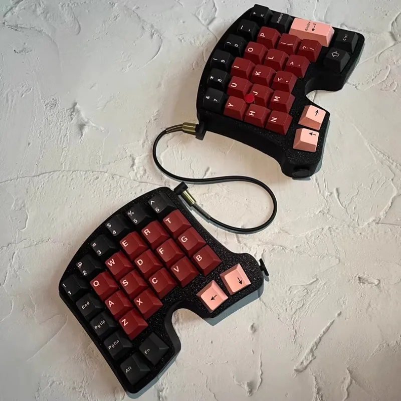 

Разделенная клавиатура «Маленькая красная точка», индивидуальный проводной джойстик, клавиатура с возможностью горячей замены, ThinkPad, указывающая стержень, клавиатура, мышь, игровой аксессуар Teclado