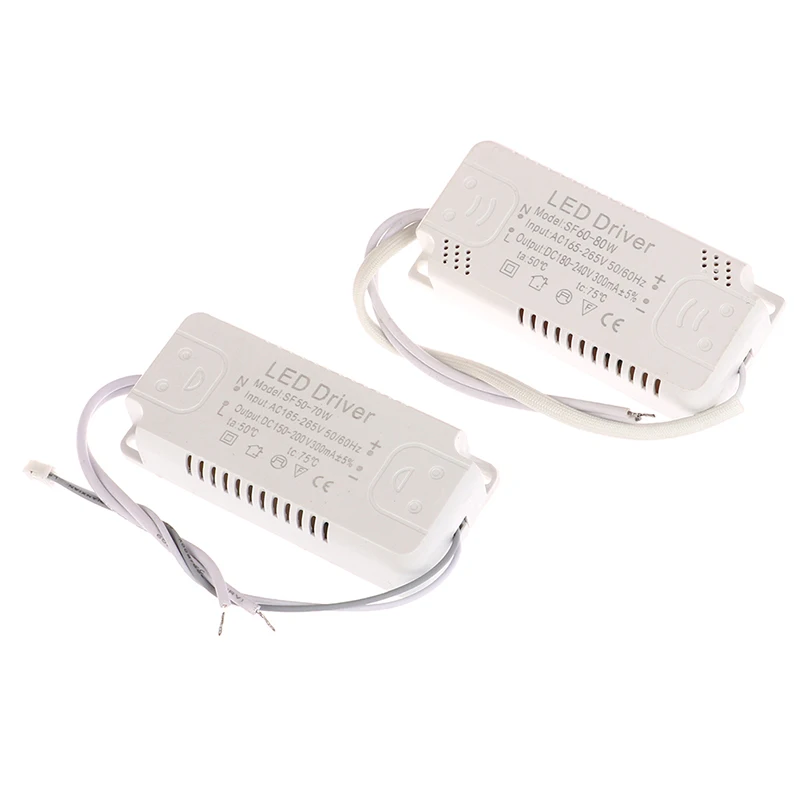 LED Driver 300mA 8-24W 20-36W 30-50W 36-60W 50-70W 60-80W LED Constant Current Driver Power Unit Supply LED Transformer