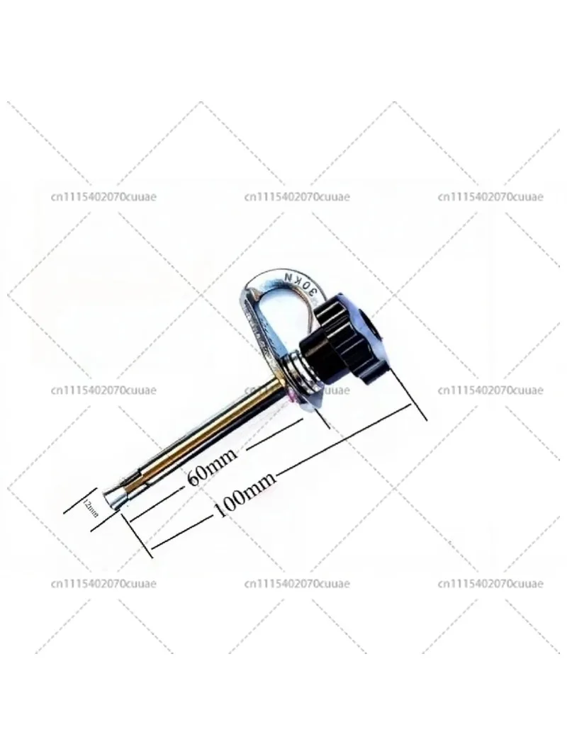 M12 Removable Anchor Point 304 Stainless Steel Expansion Bolt for Rock Climbing Safety Rope