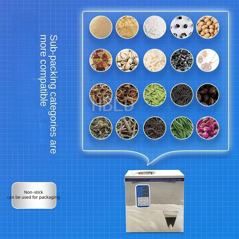 

Полностью автоматическая машина для взвешивания и фасовки порошкообразных материалов с шнековым дозатором для пищевой промышленности