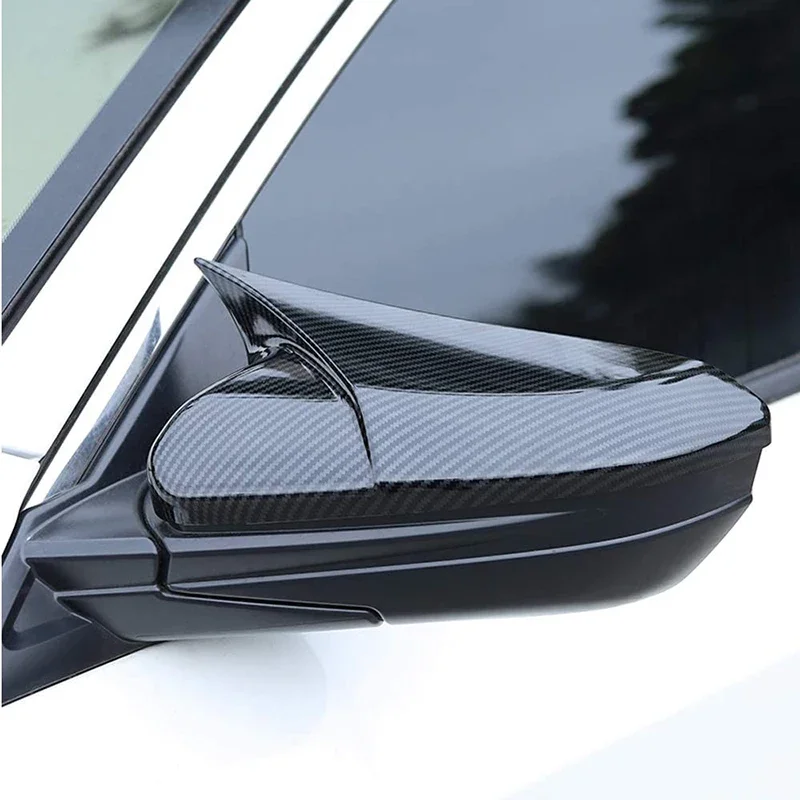 Horn style Side Mirror Cap Rearview Mirror Cover for Honda Civic 10th Gen Exterior Accessories 2016 2017 2018 2019 2020 2021