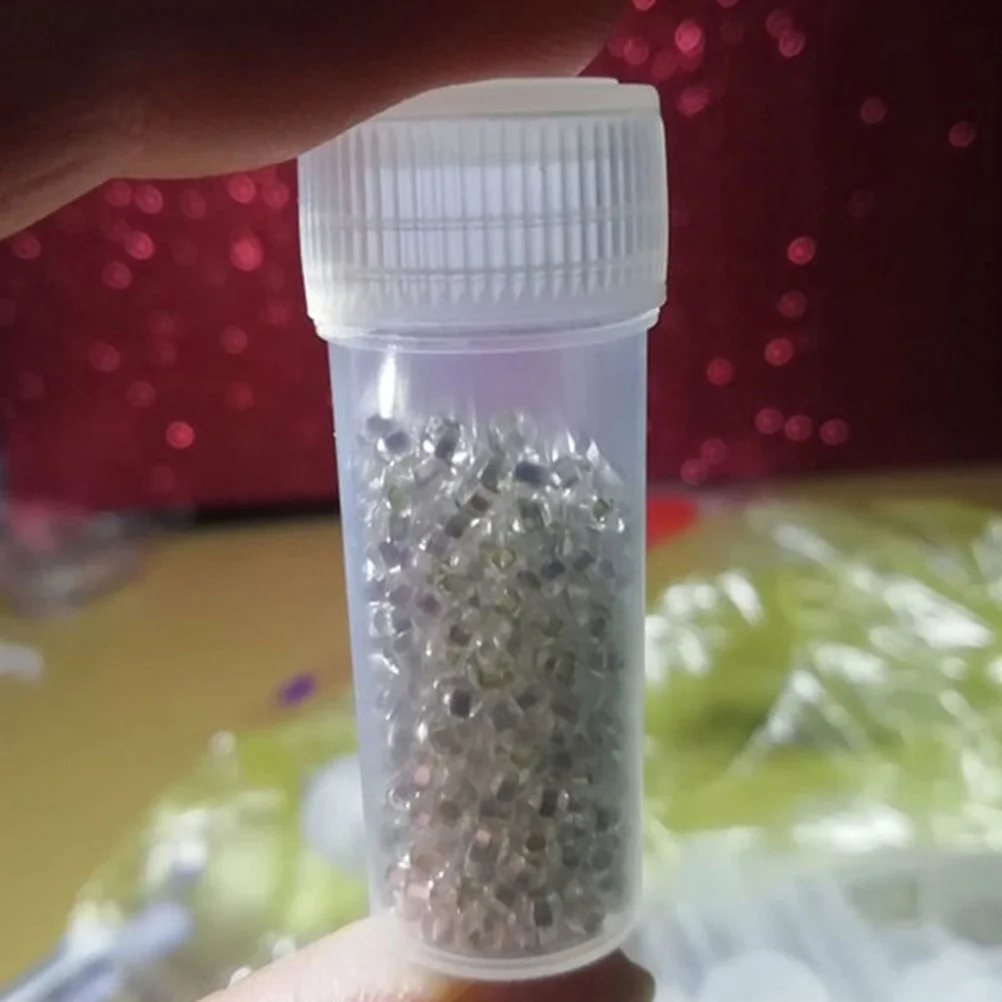 

100Pcs Empty Bottle 5Ml Small Sample Bottles with Cap for Liquid Powder Jewelry Storage Portable Refillable Test Tube Container