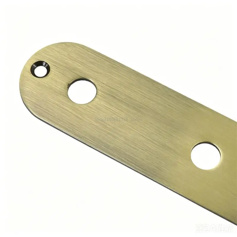 Electric guitar control panel plate for repair and hardware