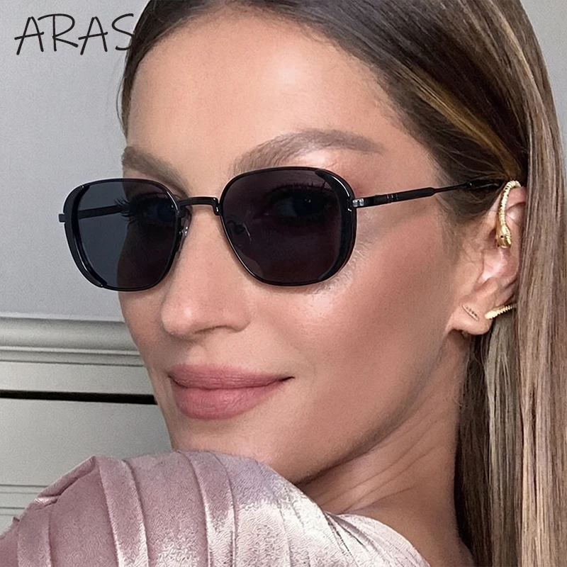 

Vintage Square Sunglasses Women 2026 Luxury Brand Designer Fashion Retro Geometric Metal Frame Sun Glasses Trendy Travel Shades
