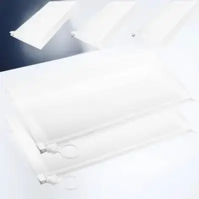 

5pcs Large Capacity Transparent File Bags B6 Size Plastic Pockets Document Storage Folder Office Supplies Students School Use