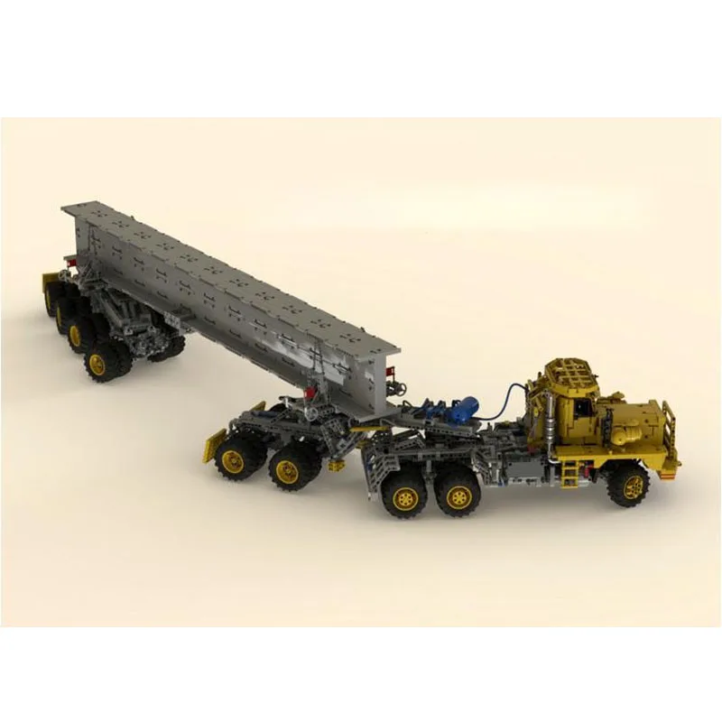 

MOC-118736 Новый классический грузовой транспортный грузовик, кирпичная модель 5839, детали MOC, креативная кирпичная игрушка для мальчиков на день рождения, подарок