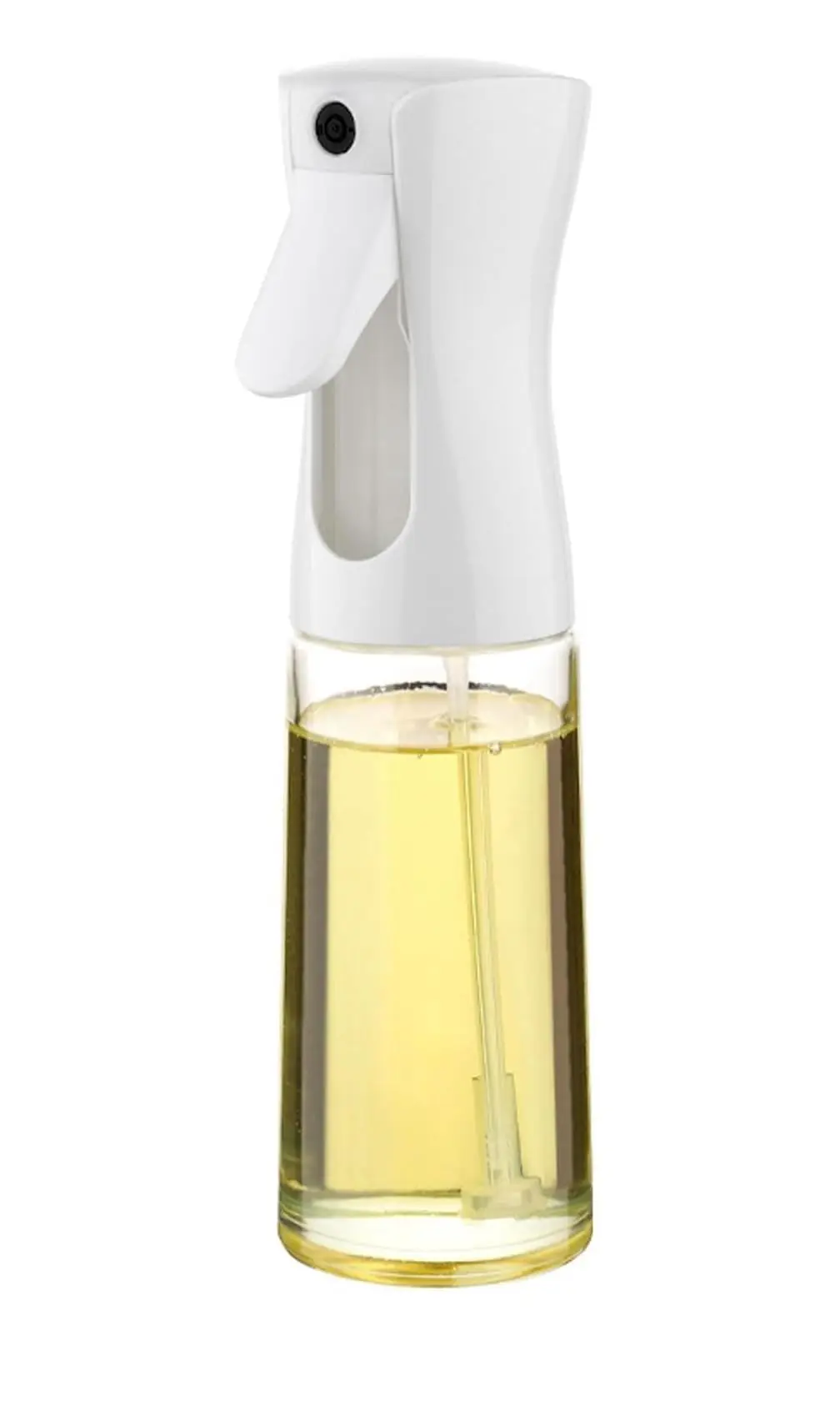 Rociador de aceite de oliva de vidrio para cocinar, nuevo dispensador de aceite potente y de pulverización uniforme mejorado 2026 para cocina, freidora de aire, ensaladas, barbacoa (220)