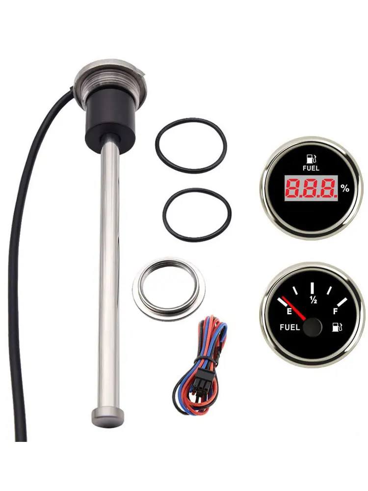 Car oil gauge sensor matching oil gauge thread installation universal pointer digital 24 truck fuel tank oil float