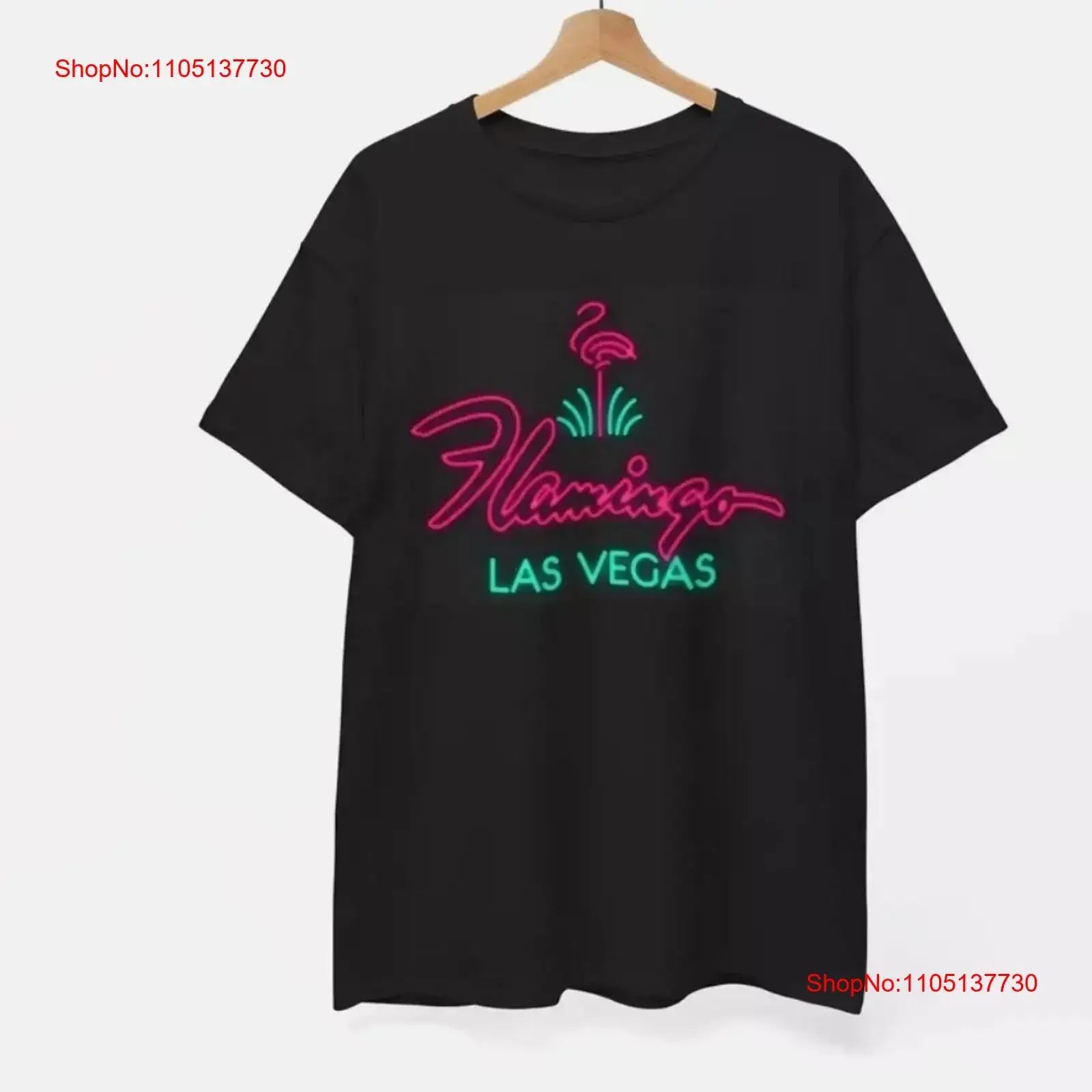 The Flamingo T Shirt Vintage Las Vegas Casino Strip Retro Heavy Pink vintage Washed Stylish graphic Soft homme fashion Casual