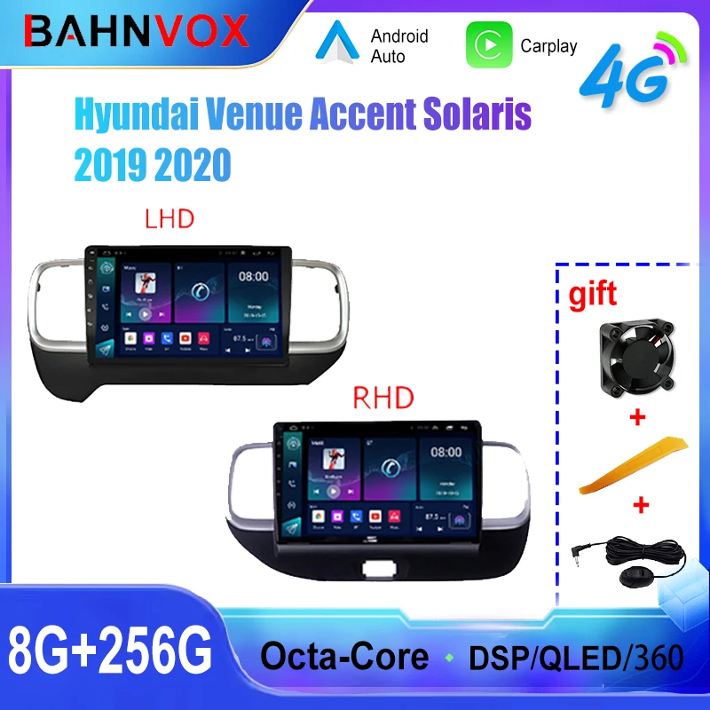 

Android Car Radio for Hyundai Venue Accent Solaris 2019 2020 GPS Navigation Multimedia Video Player Stereo Tape Recorder Screen
