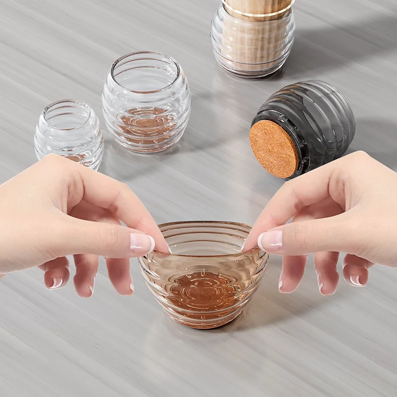 แผ่นรองขาเก้าอี้, ปลอกหุ้มขาเก้าอี้และโต๊ะยางนุ่มอเนกประสงค์ ทนทานต่อการสึกหรอ ไร้เสียงรบกวน, ขาเก้าอี้แบบหนา, ขาโต๊ะ