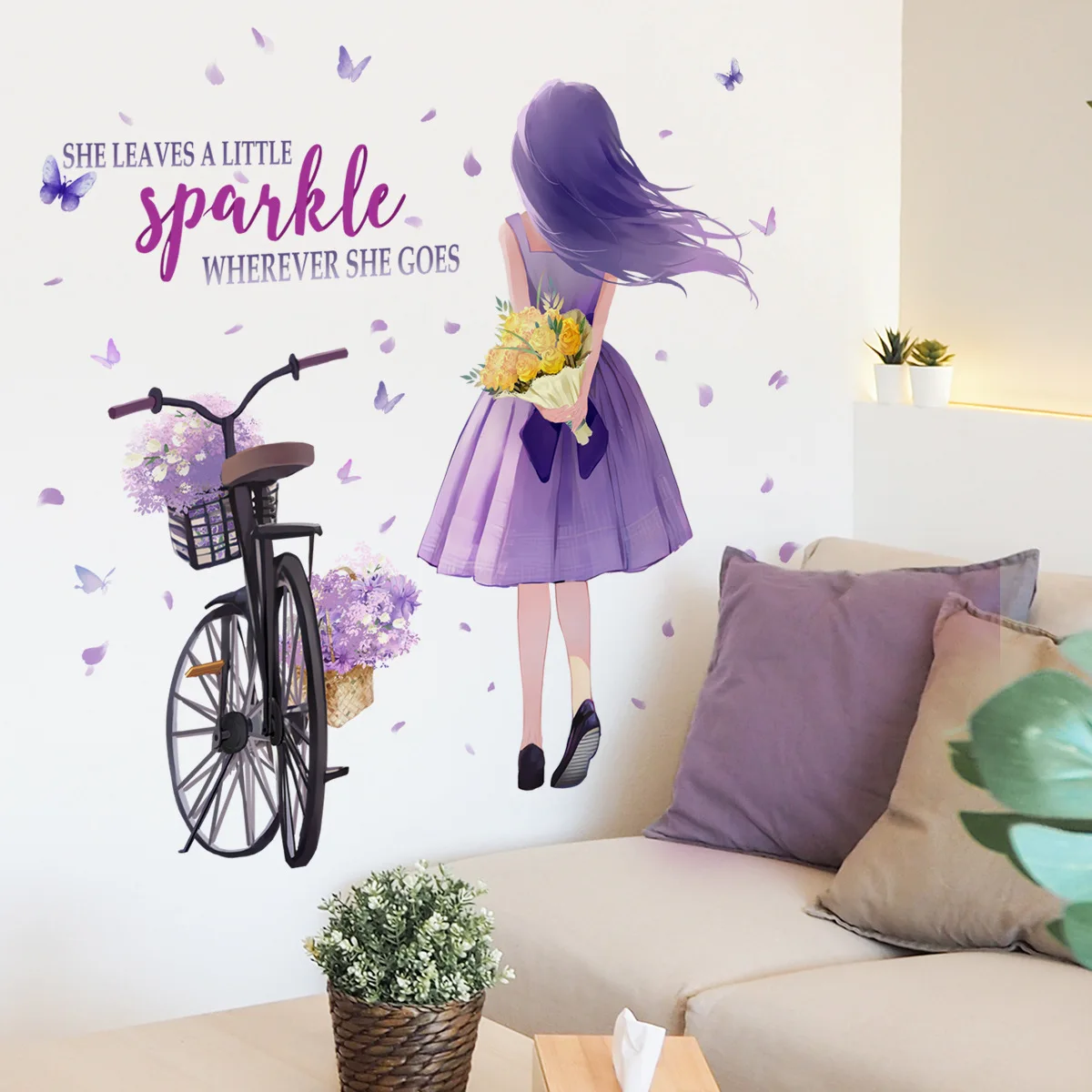 Decorazioni Murali Divertenti Adesivi Murali Rimovibili A Forma Di Stelle - Decorazione Per Cameretta Bimba, Asilo Nido, Mobili Magic Nursery - Foto 3