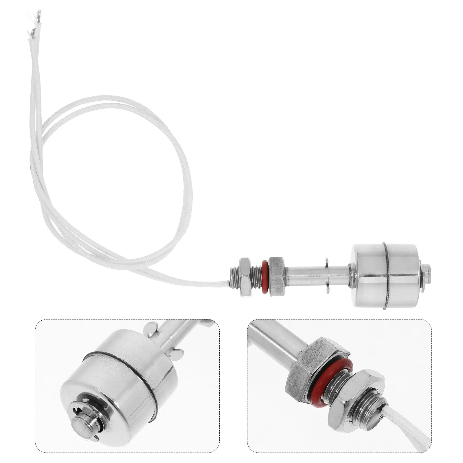 

Liquid Water Level Sensor Stainless Steel Float Switch for Tanks Pools Aquariums Reliable Overflow Prevention Level Detection