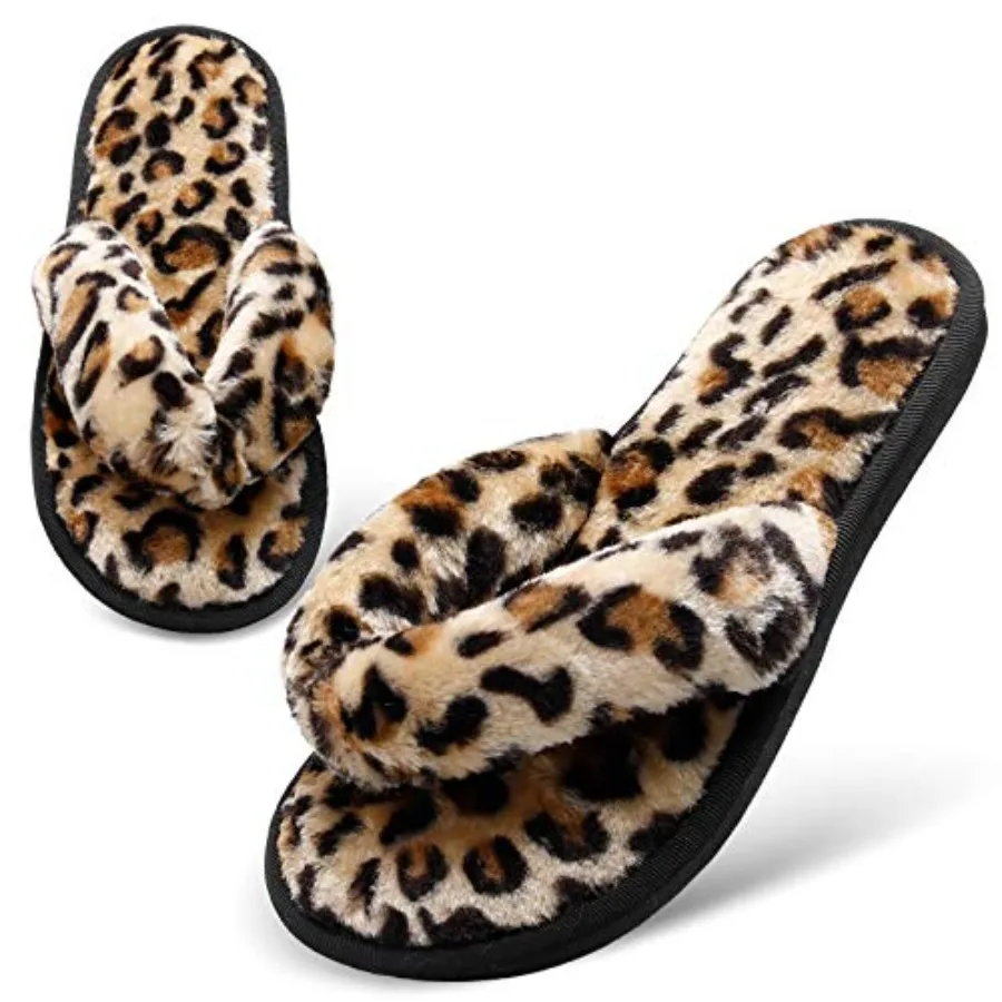 JOINFREE Women's Bedroom Slippers Comfort Four Season Classy Indoor Spa Slide Shoes