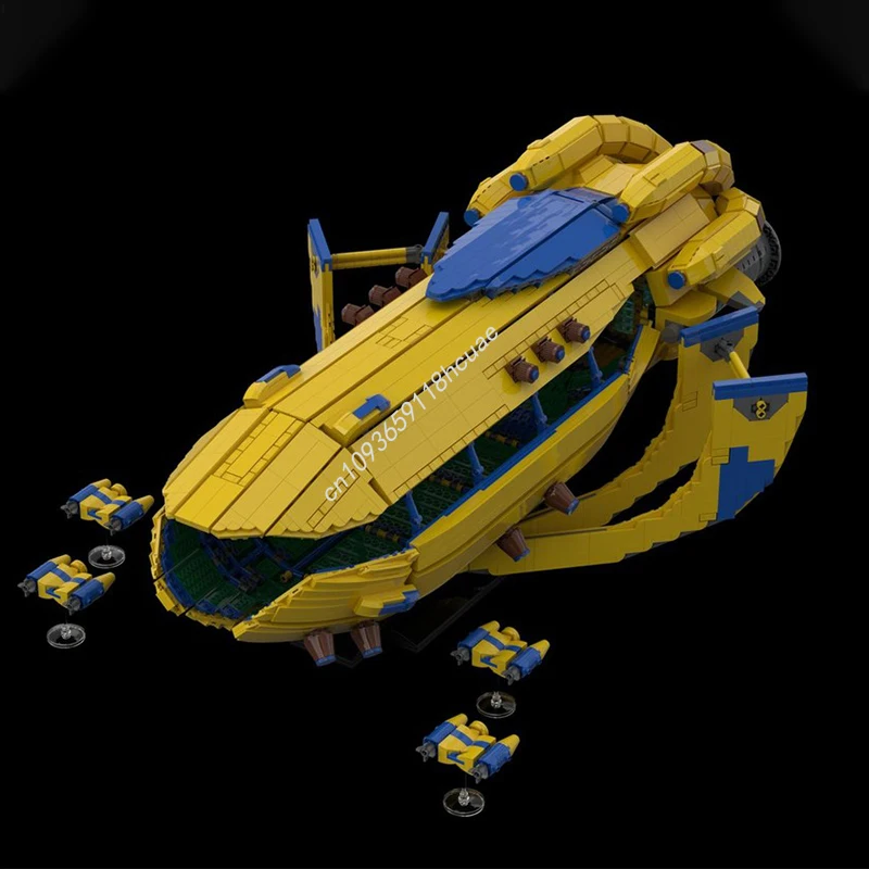 

4849pcs MOC Protoss Carrier StarCraftes Building Blocks Christmas Fun and Educational DIY Perfect for Young Learners Bir Gift