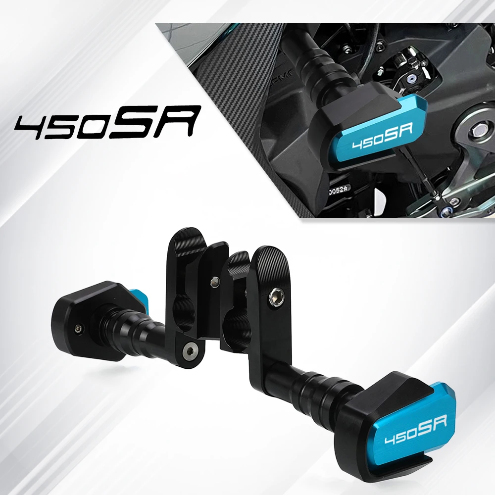 

FOR CFMOTO 450SR 450SS 450 SR SS 2022 2023 2024 Engine Protection Cover Frame Sliders Crash Pad Falling Protector Guard Parts