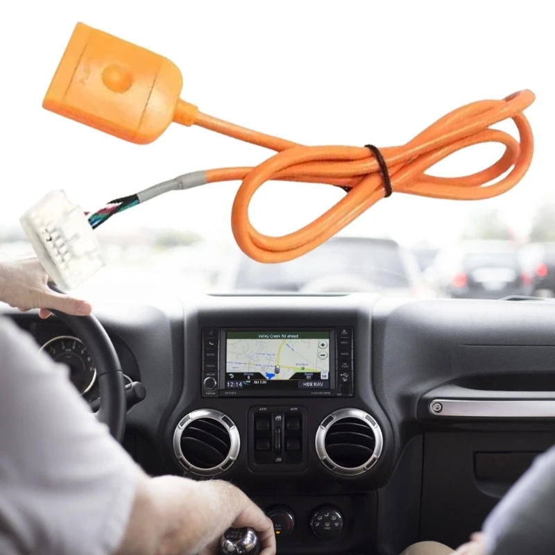 Kartenkabel, großes Display, Auto-Navigationskabel, einfache Verbindung für Androids