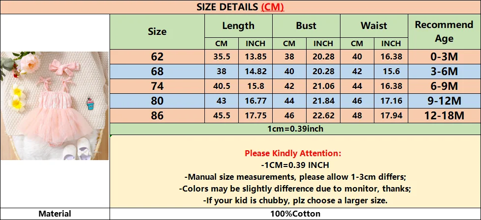 0-18 Months Newborn Baby Girl Fashion Cute Bodysuit Floral Suspender Mesh Skirt Jumpsuit+Headwear Toddler Girl Summer Romper