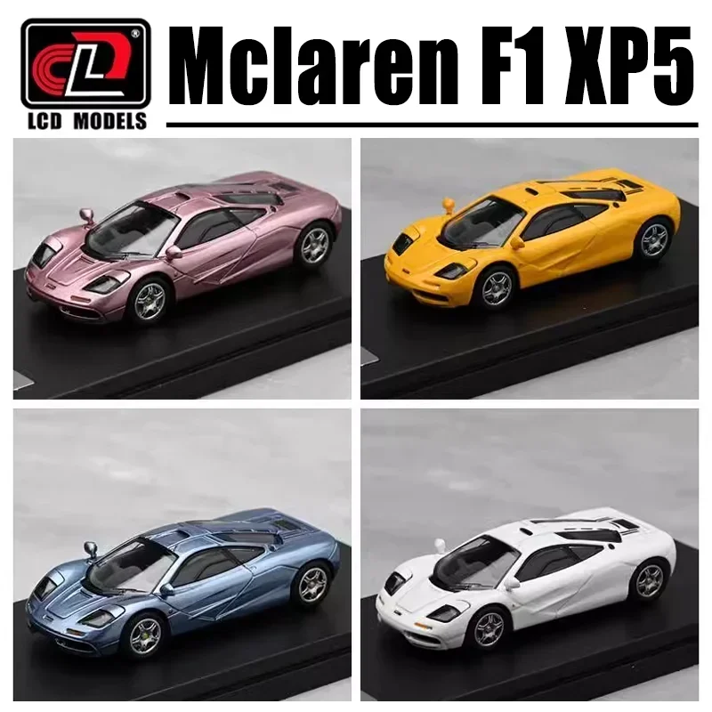 LCD 1/64 Mclaren F1 XP5 Alloy Toy Motor Vehicle Diecast Metal Model Gifts