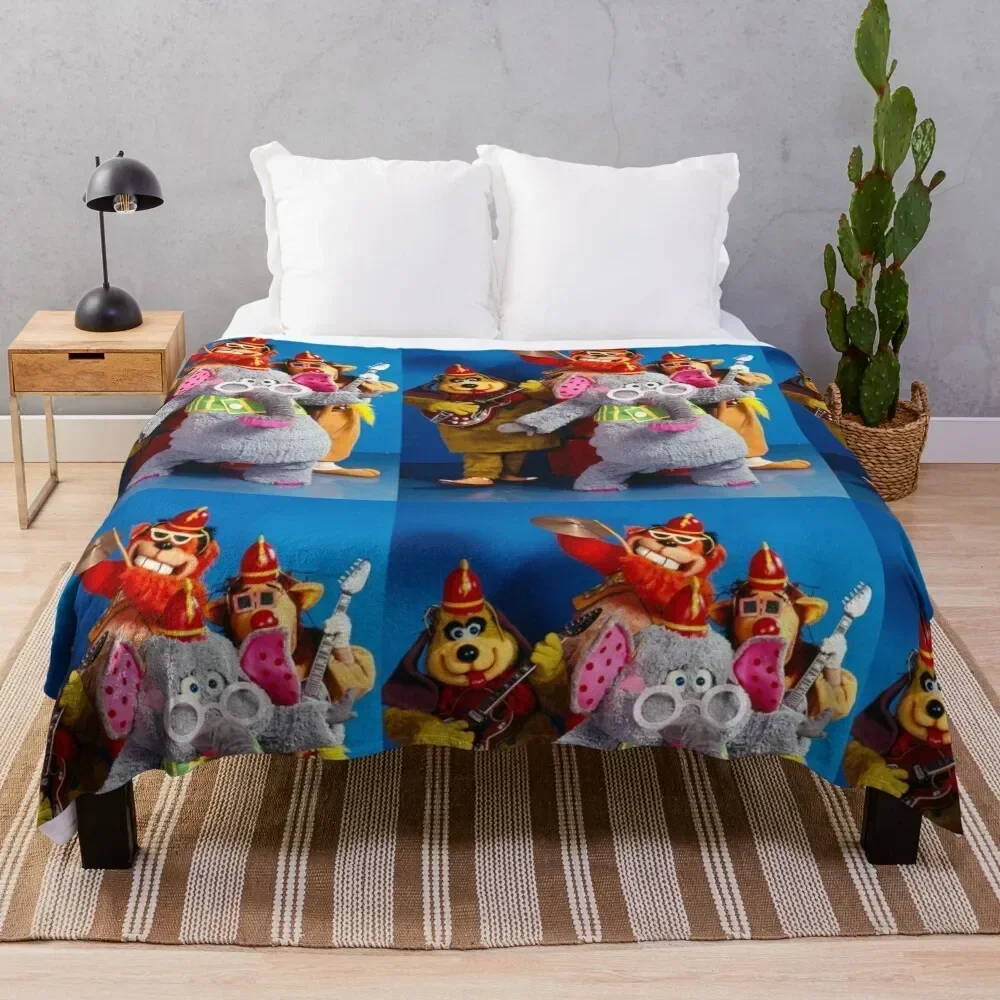 Banana Splits Gang 2 Throw Blanket Furry Luxury Designer Blankets