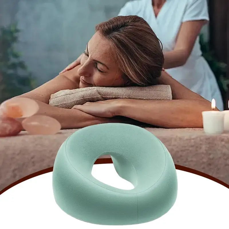 Massage Face Down Pillow Napping Pillow Prone Cushion Face Pillow Ergonomic reclining pillow  for Massage Tables