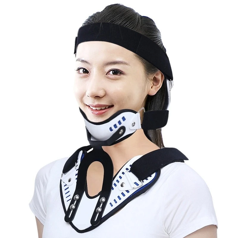 For Head and Neck Thoracic Fixation Brace, Cervical Torticollis Aligner, Postoperative Adjustable Bracket for Adults