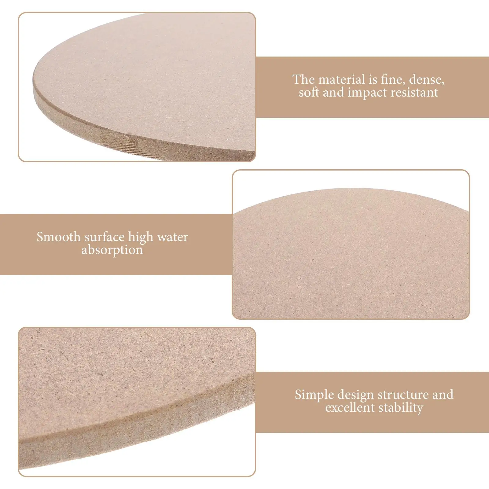 

30Cm High Density Clay Drying Board Reusable Pottery Bats Smooth Surface Diy Clay Sculpting Plate Ceramic Wheel Bat Pottery