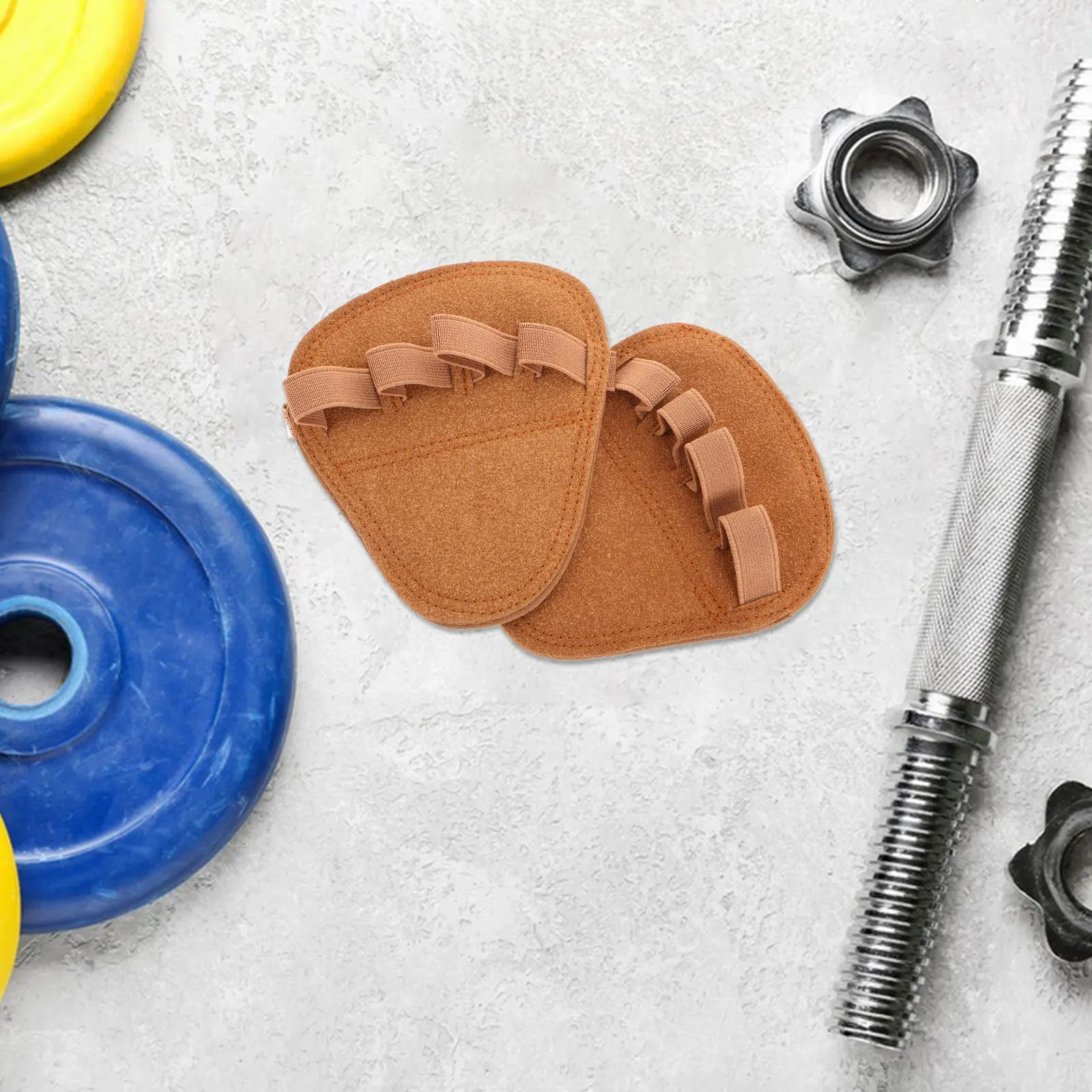 

2pcs Fitness Gloves Breathable Workout Grip Pads Silicone Palm Protection For Weightlifting Pull Up Cross Training Gym Exercise