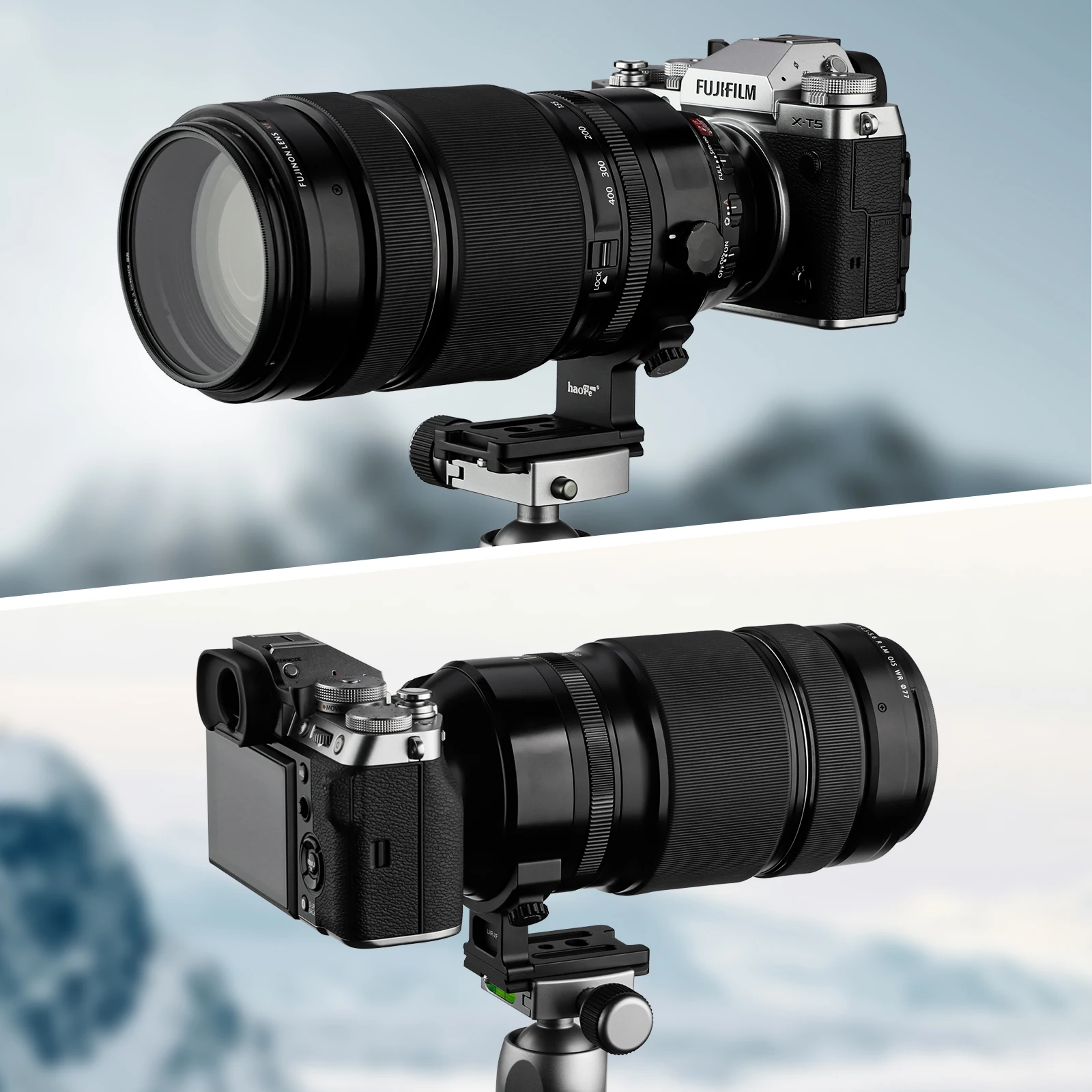 Haoge LMR-XF140 Tripod Mount Ring for Fujifilm XF 100-400mm F4.5-5.6 R LM OIS WR Lens